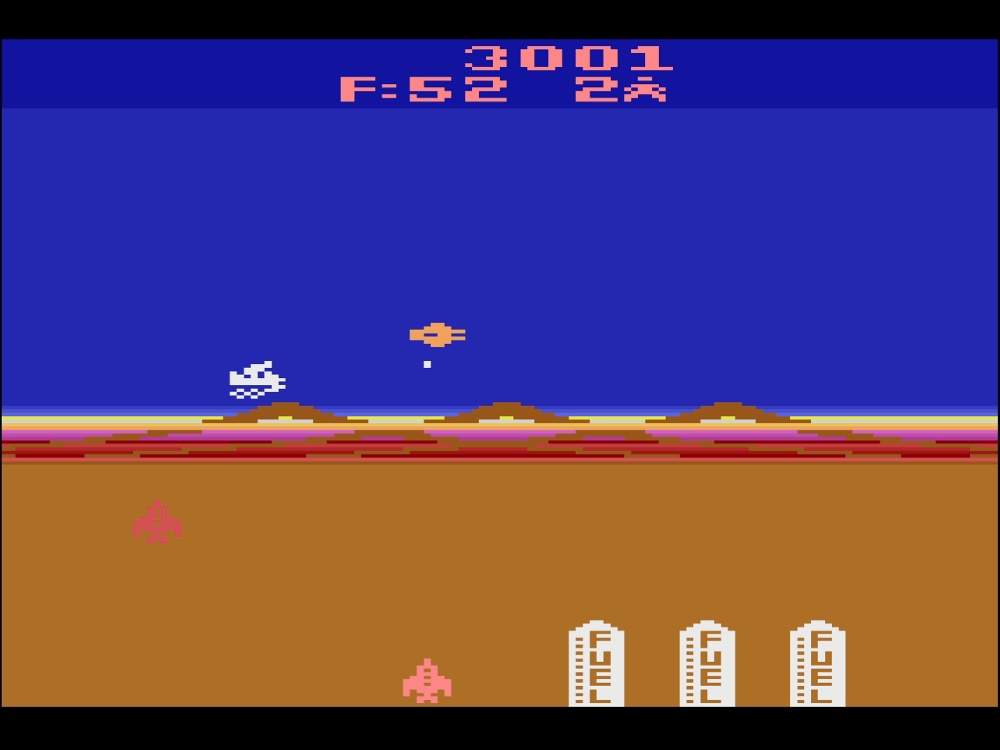 Gameplay of Mega Force for Atari 2600